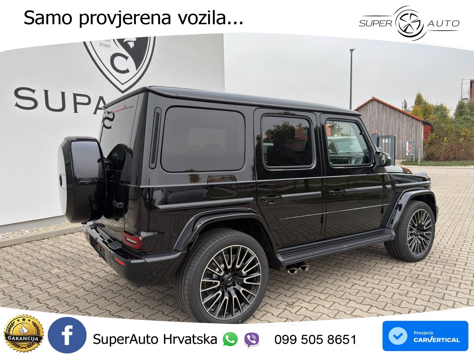 Mercedes AMG G 63 Long V8 (585 KS) 4MATIC 9G-TRONIC AMG SPEEDSHIFT TCT Superior LED+GR SJED+ACC