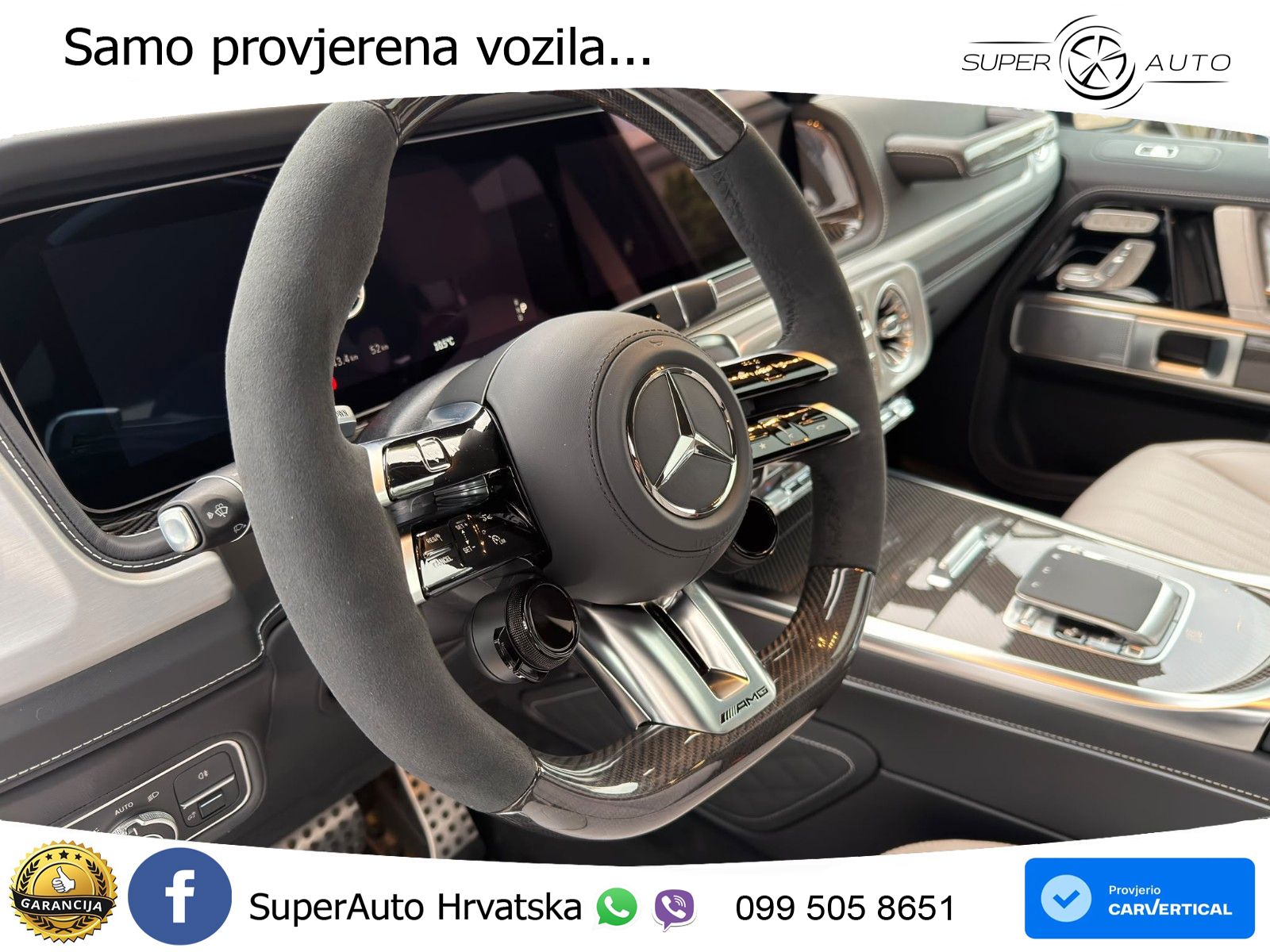 Mercedes AMG G 63 Long V8 (585 KS) 4MATIC 9G-TRONIC AMG SPEEDSHIFT TCT Superior LED+GR SJED+ACC