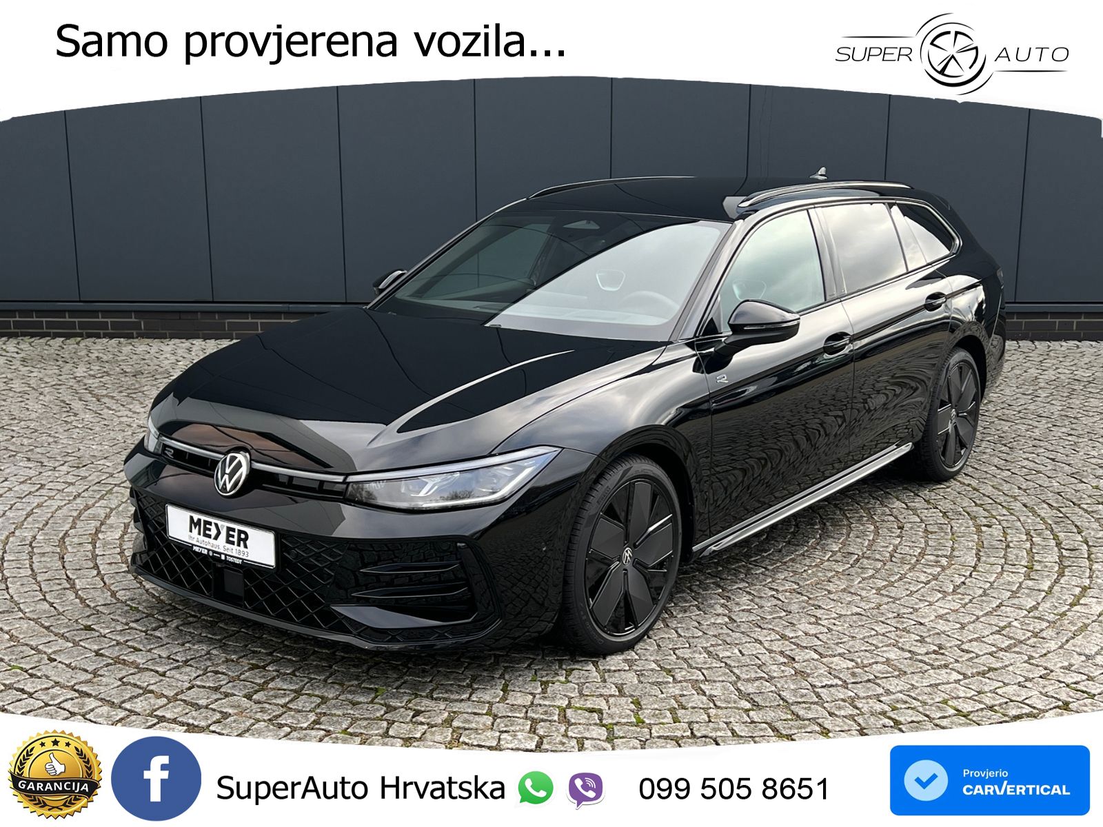 Volkswagen Passat Variant 2.0 TDI (193 KS) 4MOTION DSG R-Line LED+GR SJED+ACC