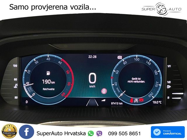 Škoda Octavia Combi 2.0 TDI (150 KS) DSG