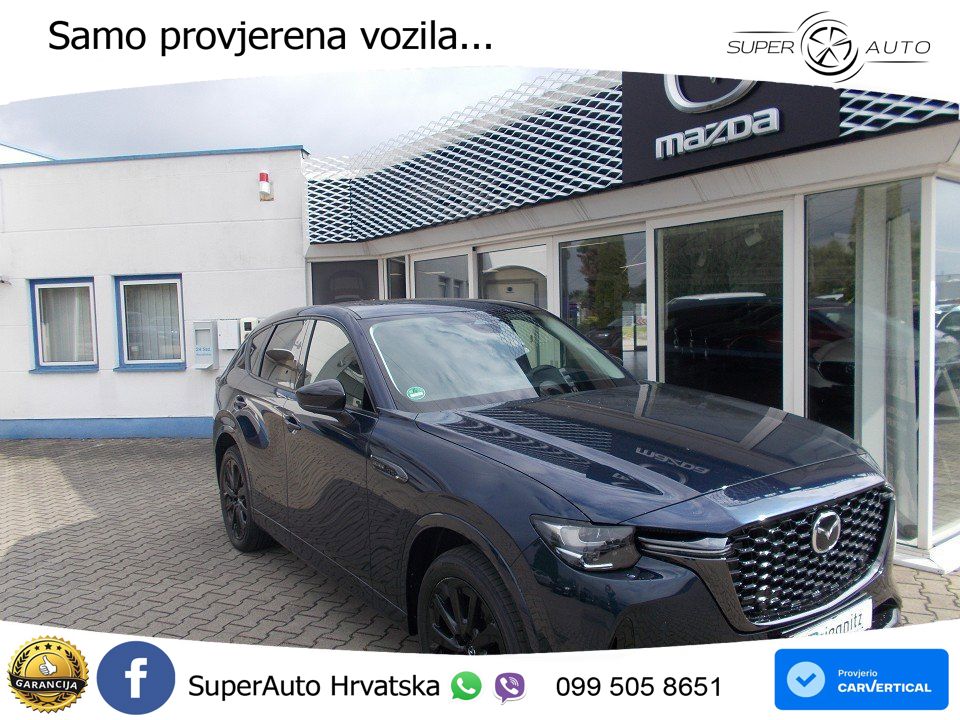 Mazda CX-60 3.3 e-Skyactiv D (254 KS) AWD Automatic LED+ACC