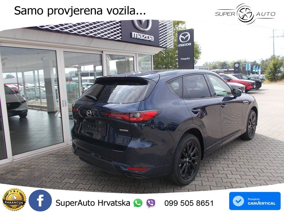 Mazda CX-60 3.3 e-Skyactiv D (254 KS) AWD Automatic LED+ACC