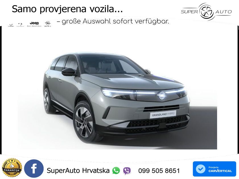 Opel Grandland 1.2 Turbo (145 KS) Hybrid eDCT GS LED+GR SJED+ACC