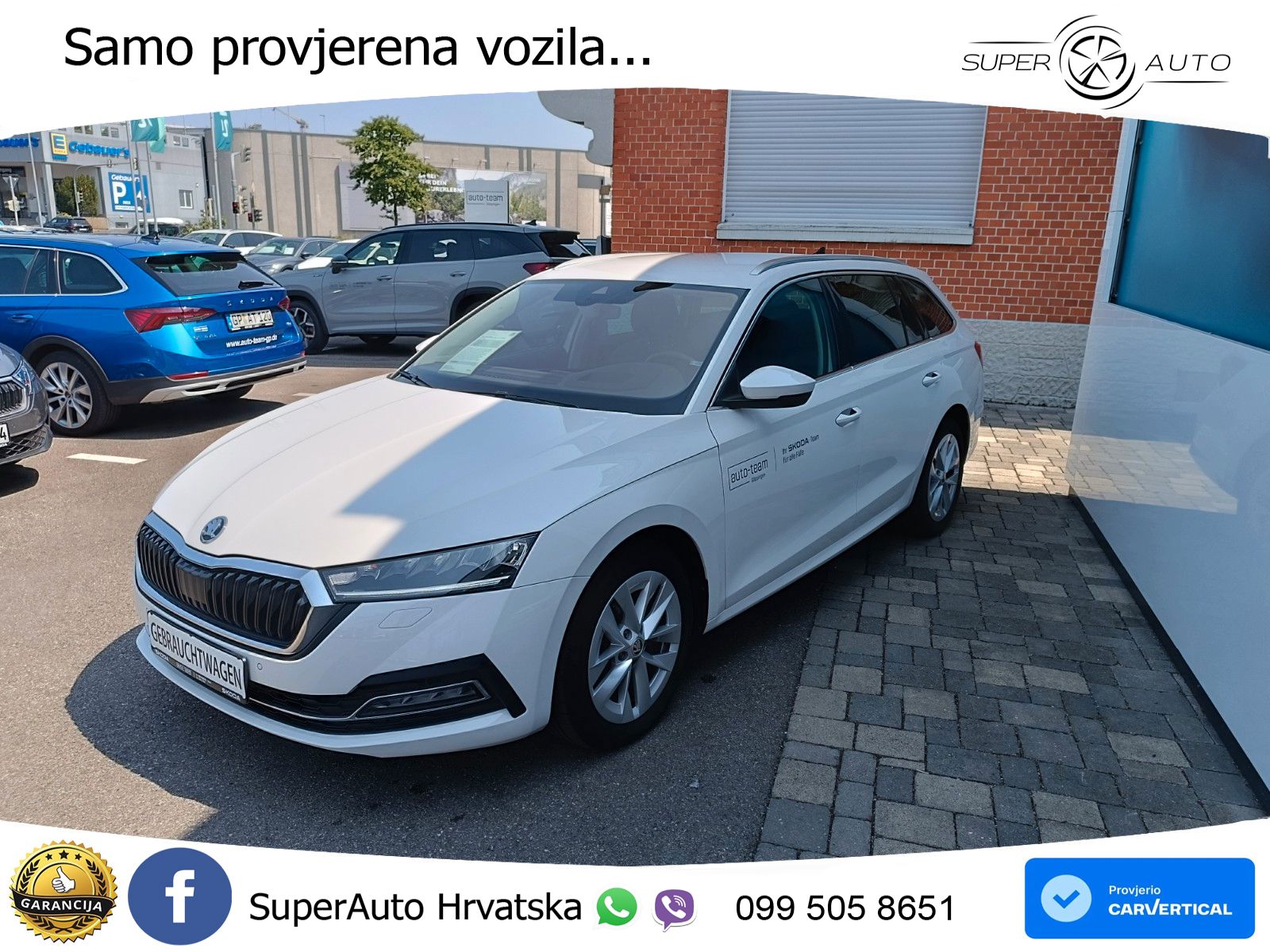 Škoda Octavia Combi 2.0 TDI (150 KS) DSG LED+GR SJED+ACC