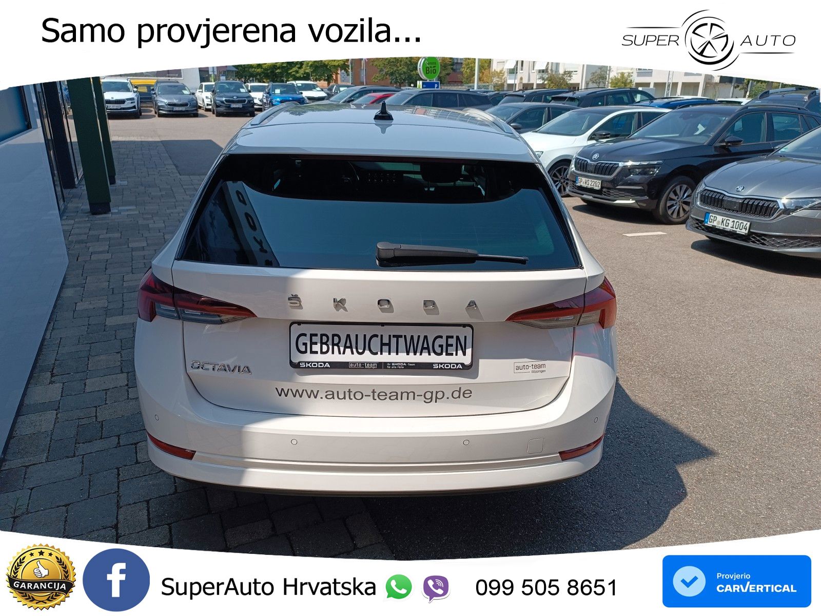 Škoda Octavia Combi 2.0 TDI (150 KS) DSG LED+GR SJED+ACC