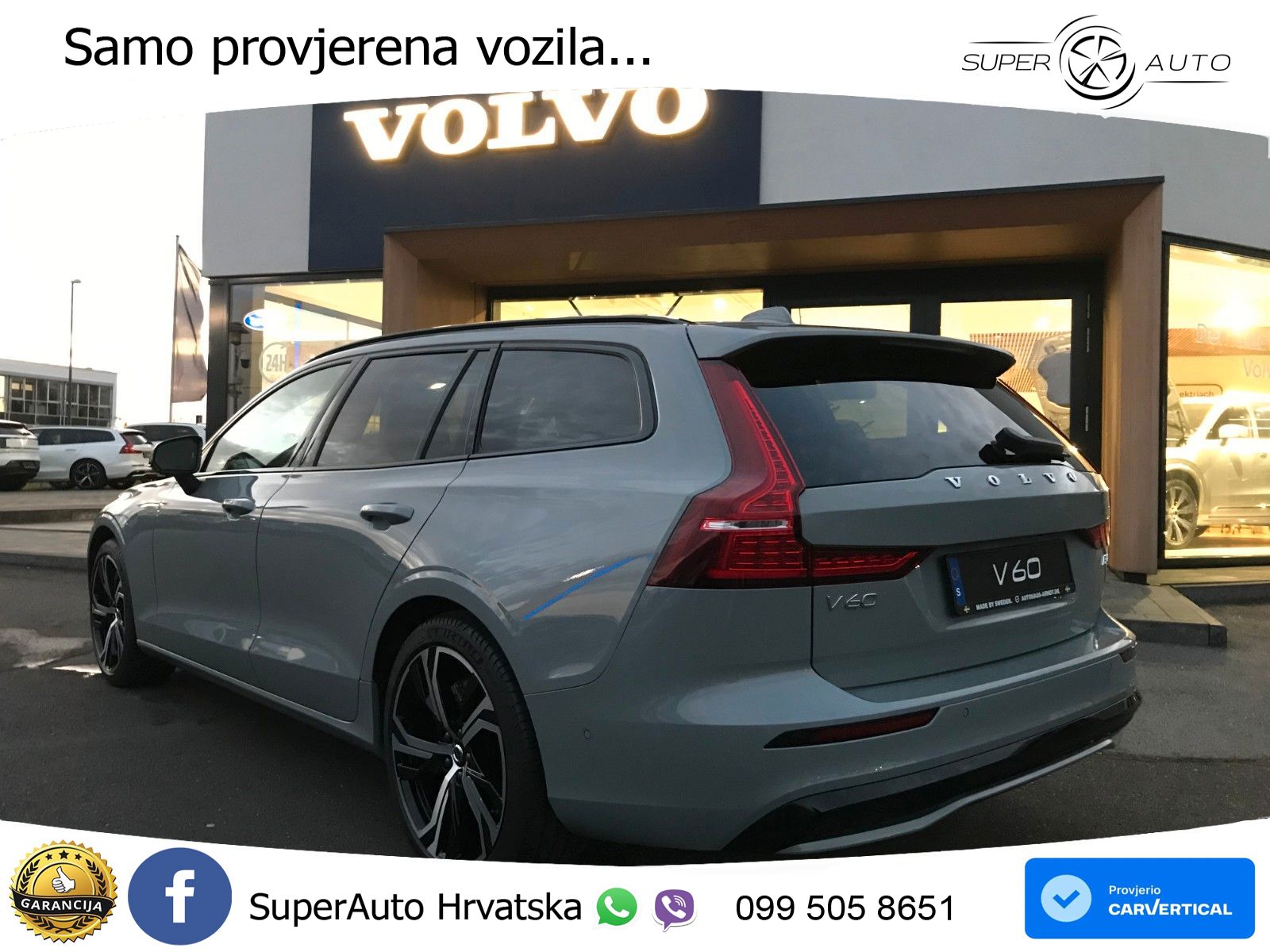 Volvo V60 2.0 B4 Benzin DCT LED+GR SJED+ACC