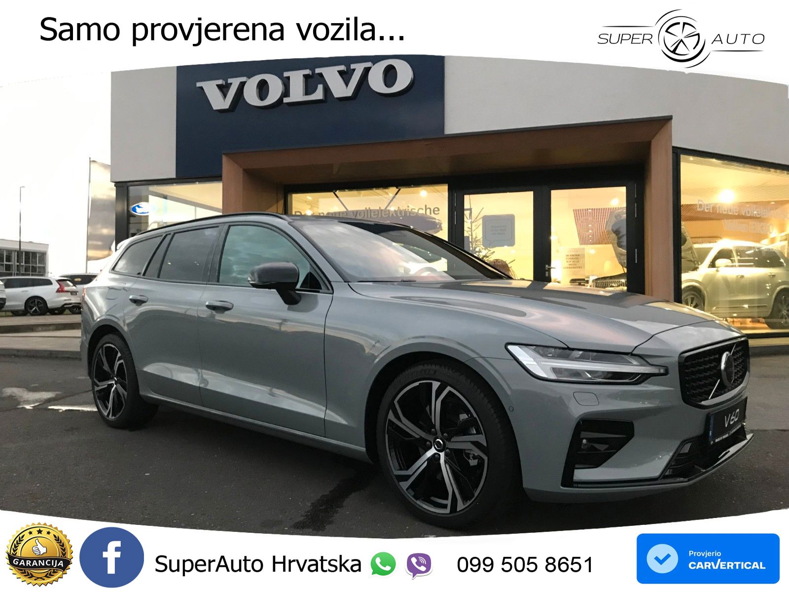 Volvo V60 2.0 B4 Benzin DCT LED+GR SJED+ACC