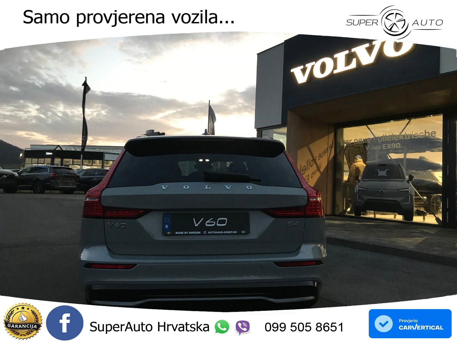 Volvo V60 2.0 B4 Benzin DCT LED+GR SJED+ACC