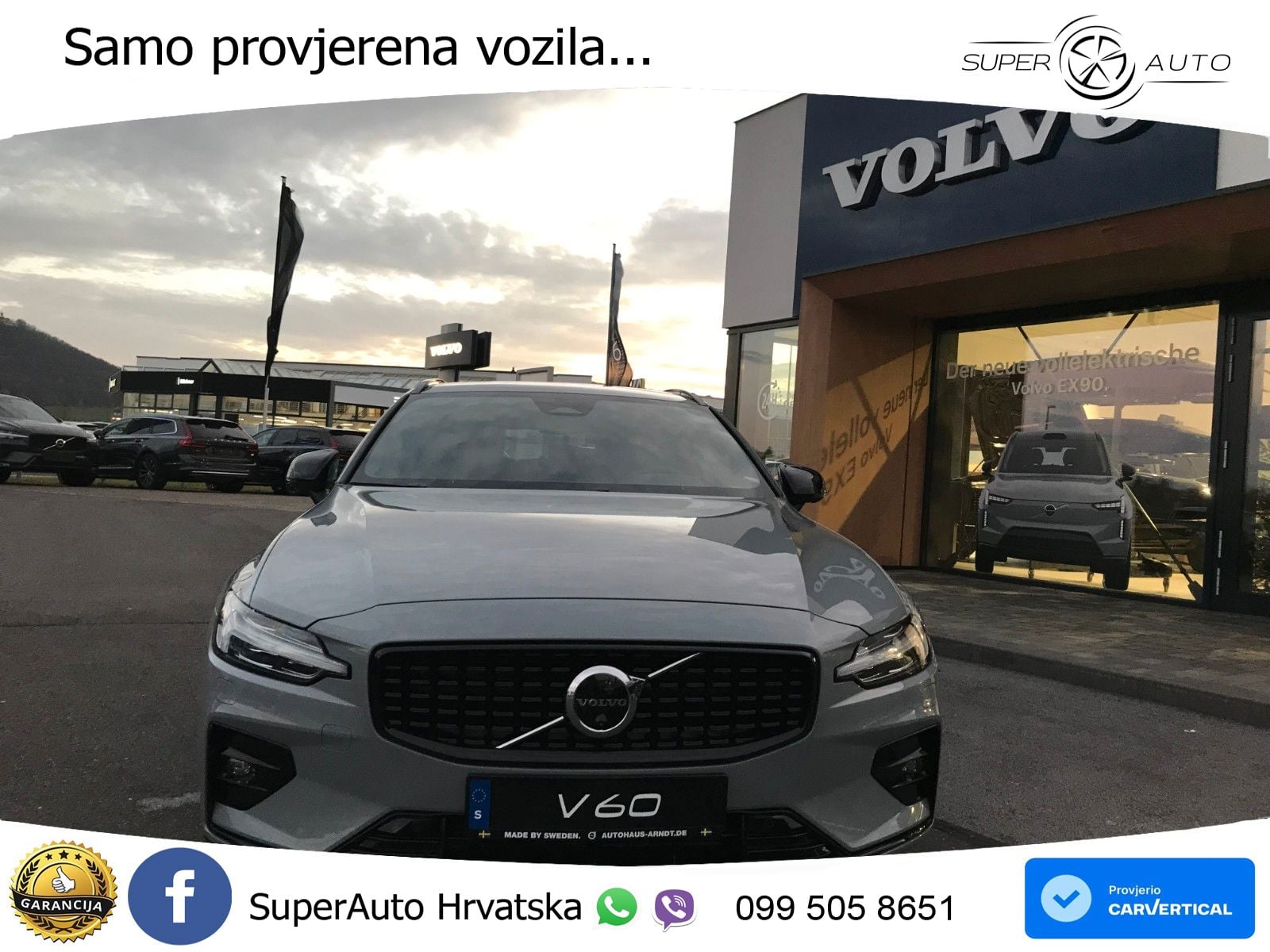 Volvo V60 2.0 B4 Benzin DCT LED+GR SJED+ACC