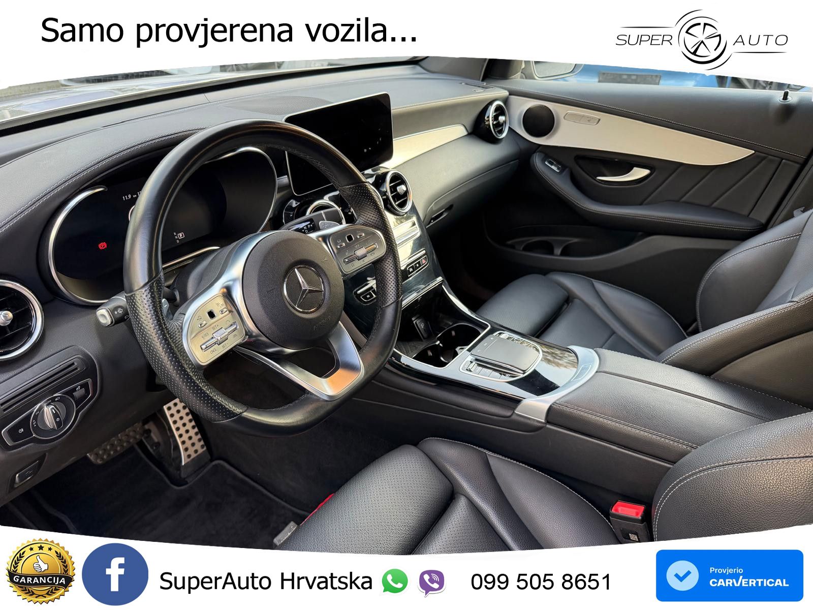 Mercedes GLC Coupe 220d (194 KS) 4MATIC G-TRONIC AMG LED+GR SJED+ACC