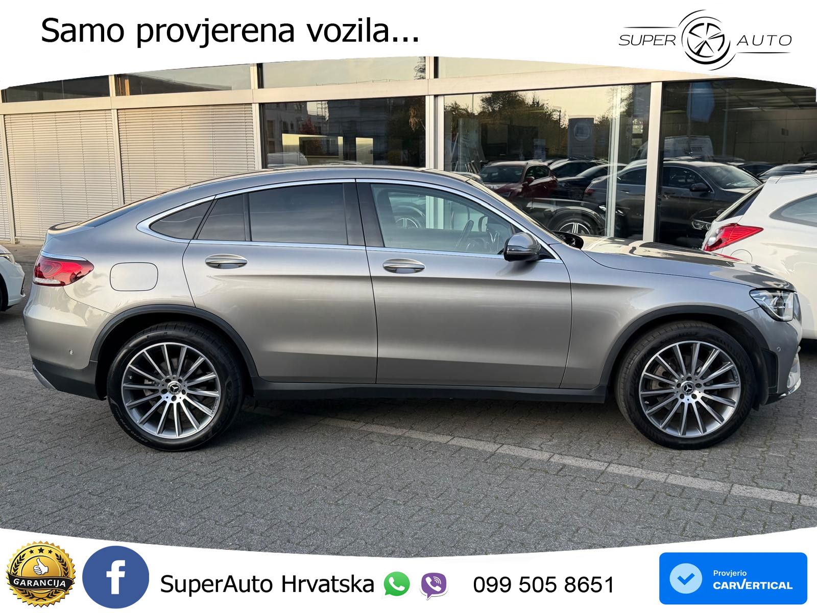 Mercedes GLC Coupe 220d (194 KS) 4MATIC G-TRONIC AMG LED+GR SJED+ACC