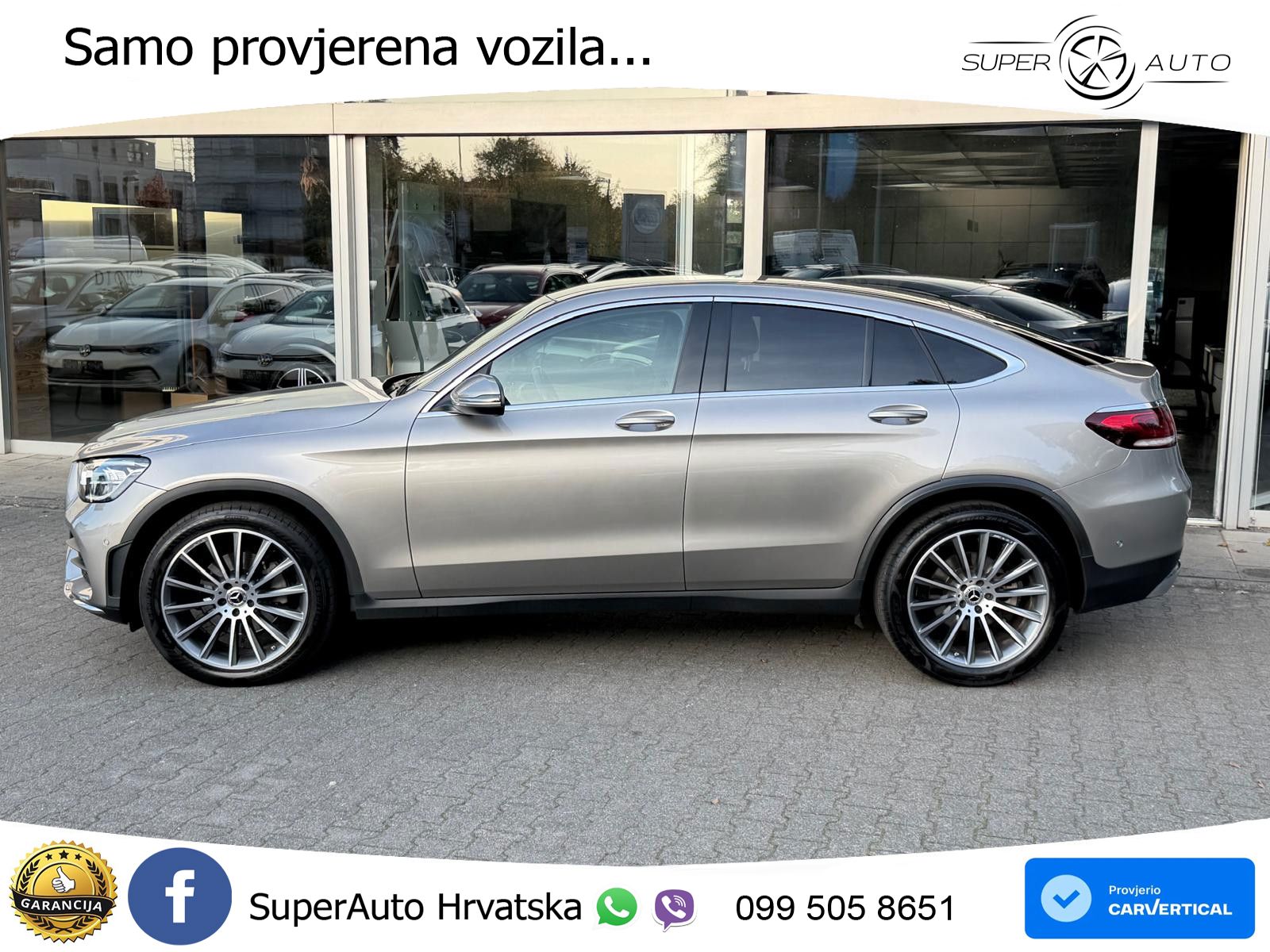 Mercedes GLC Coupe 220d (194 KS) 4MATIC G-TRONIC AMG LED+GR SJED+ACC