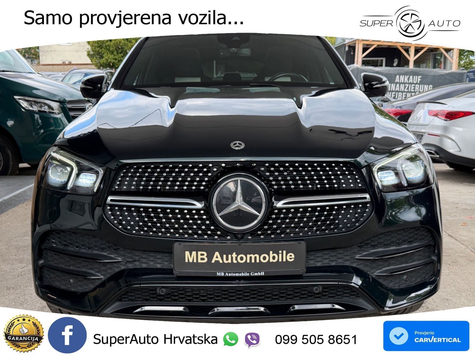 Mercedes GLE Coupe 300d (269 KS) EQ Boost 4MATIC 9G-TRONIC AMG ACC+GR SJED+360+PANO