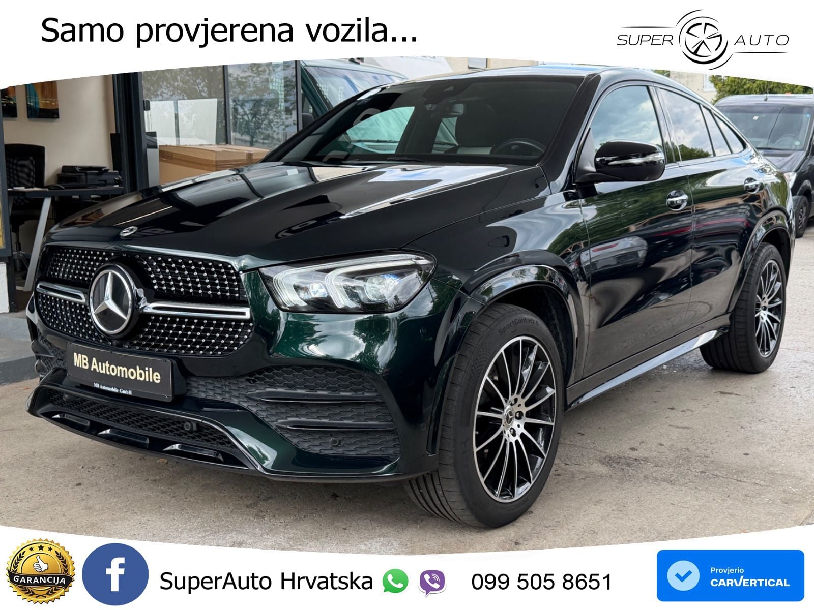 Mercedes GLE Coupe 300d (269 KS) EQ Boost 4MATIC 9G-TRONIC AMG ACC+GR SJED+360+PANO
