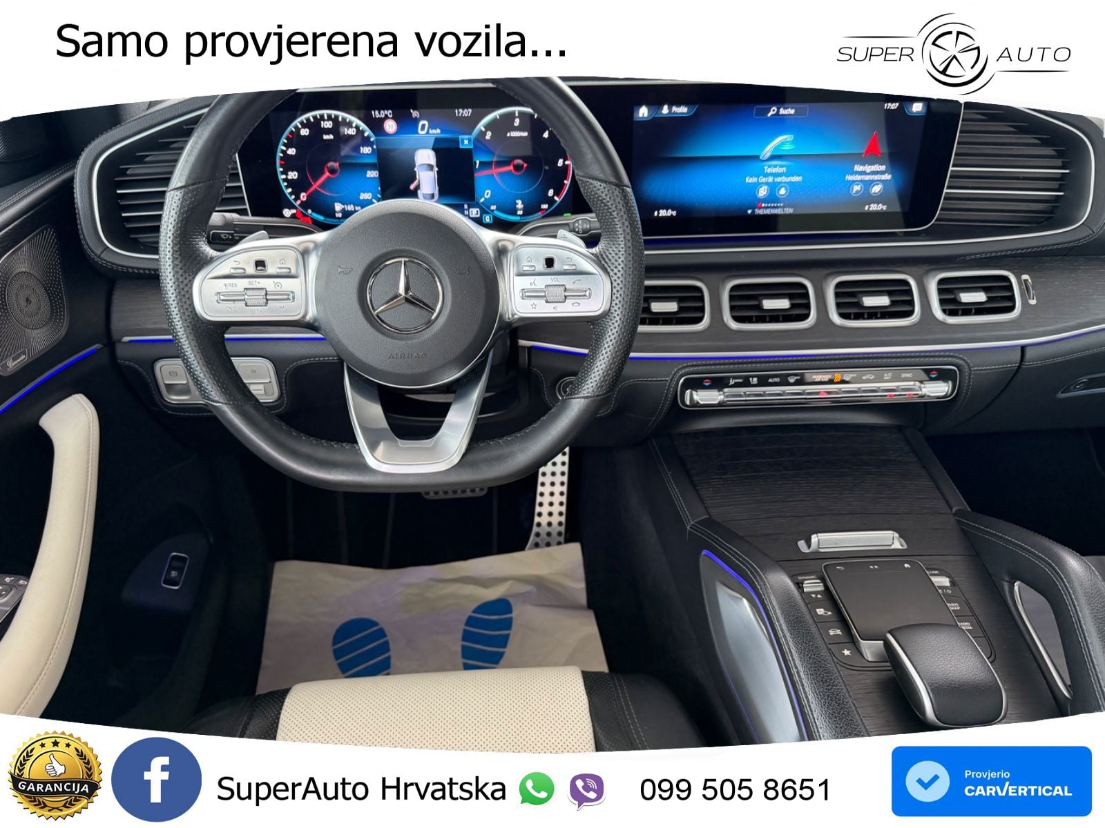 Mercedes GLE Coupe 300d (269 KS) EQ Boost 4MATIC 9G-TRONIC AMG ACC+GR SJED+360+PANO