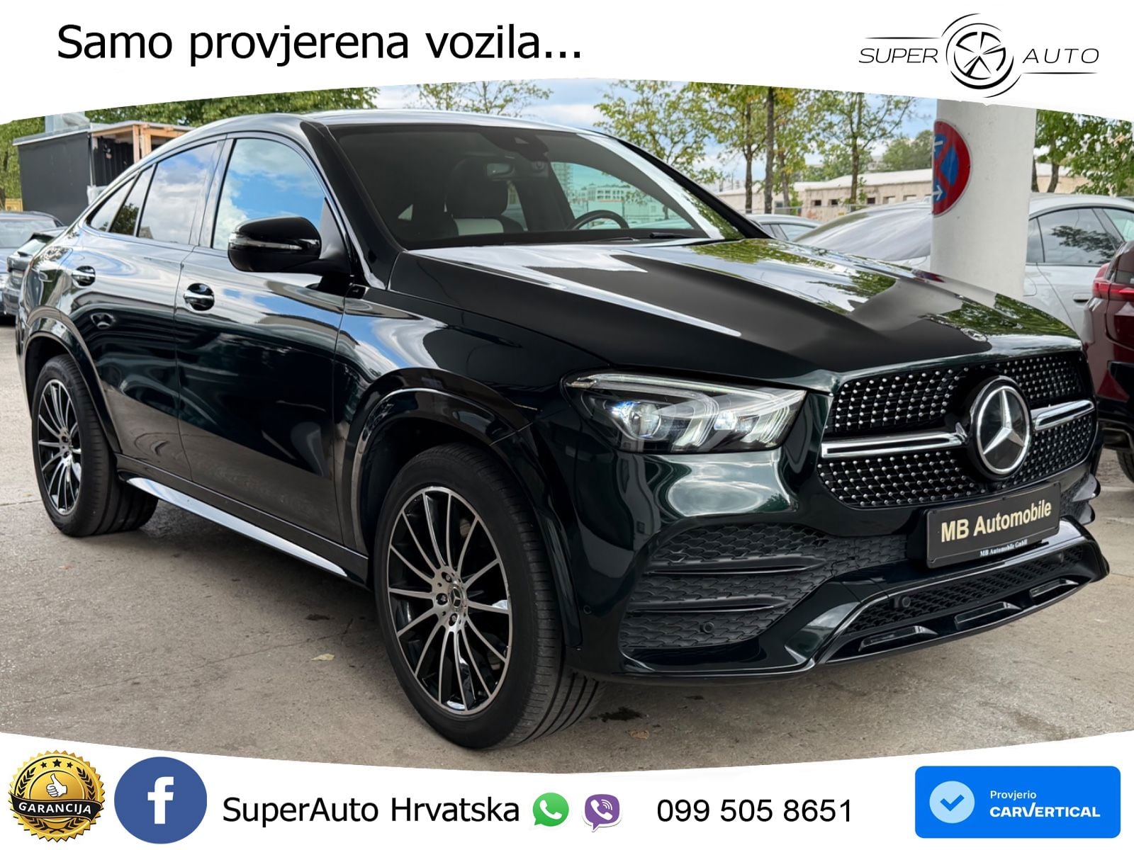 Mercedes GLE Coupe 300d (269 KS) EQ Boost 4MATIC 9G-TRONIC AMG ACC+GR SJED+360+PANO