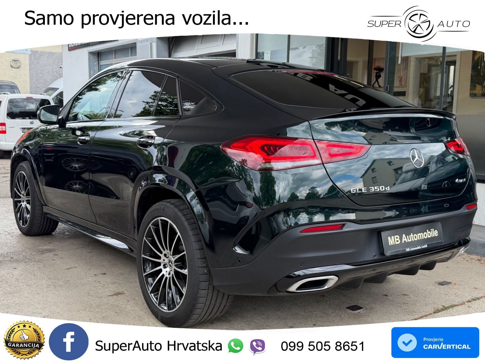 Mercedes GLE Coupe 300d (269 KS) EQ Boost 4MATIC 9G-TRONIC AMG ACC+GR SJED+360+PANO