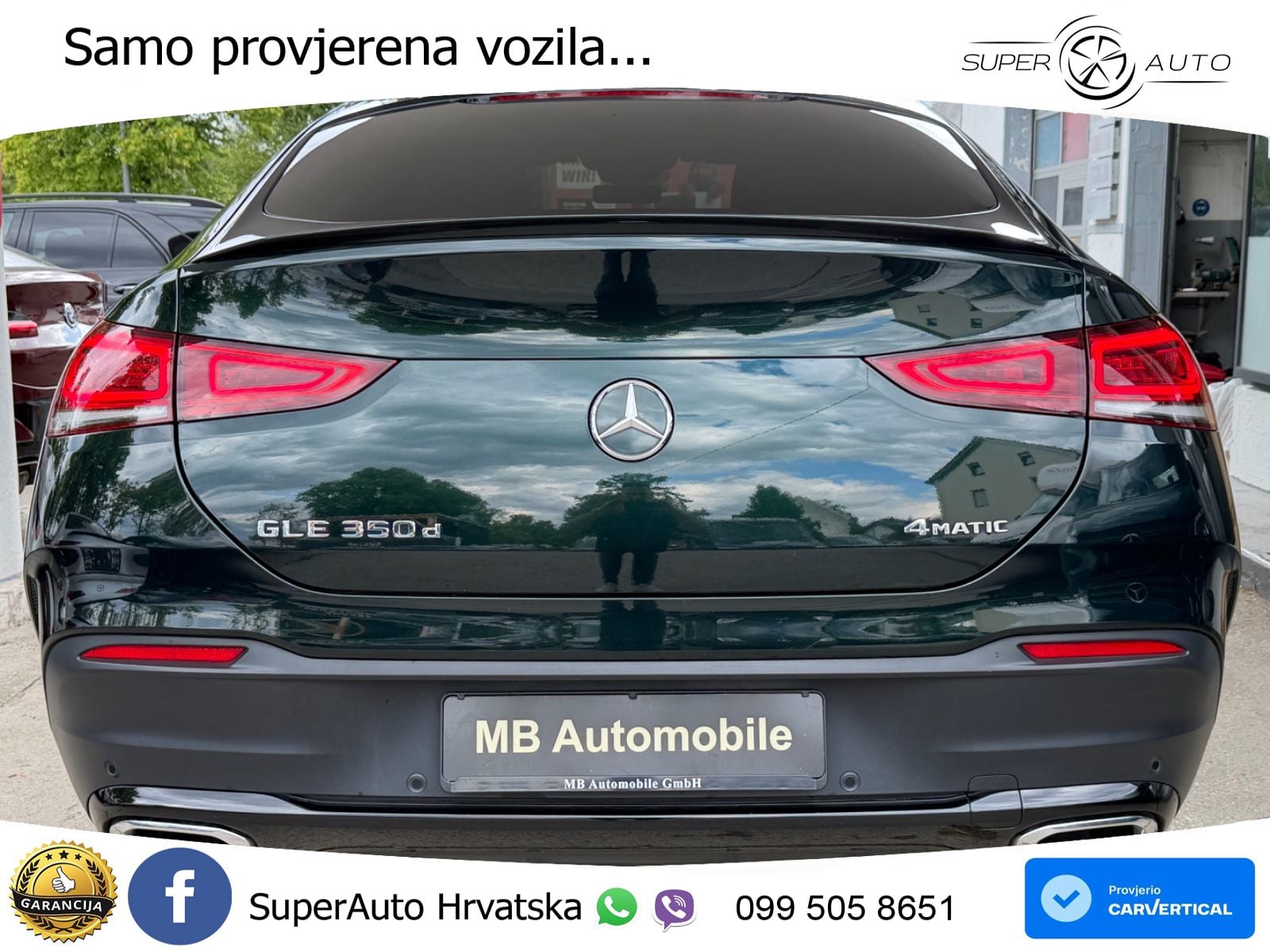 Mercedes GLE Coupe 300d (269 KS) EQ Boost 4MATIC 9G-TRONIC AMG ACC+GR SJED+360+PANO