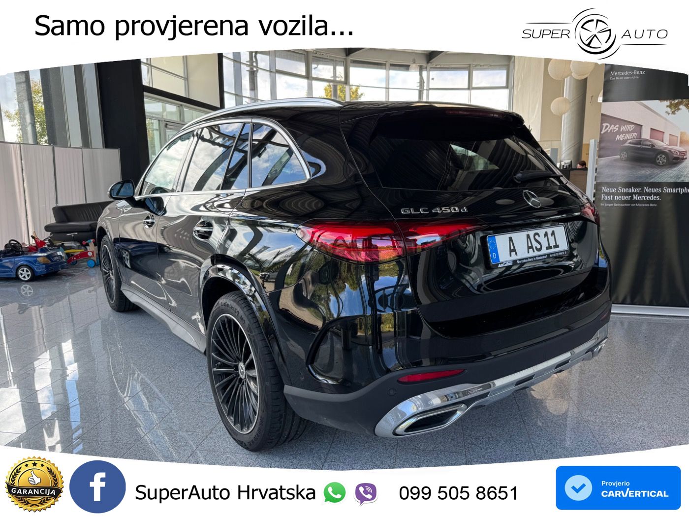 Mercedes GLC 450d (367 KS) 4MATIC 9G-TRONIC AMG ACC+HEAD+GR SJED+360+PANO