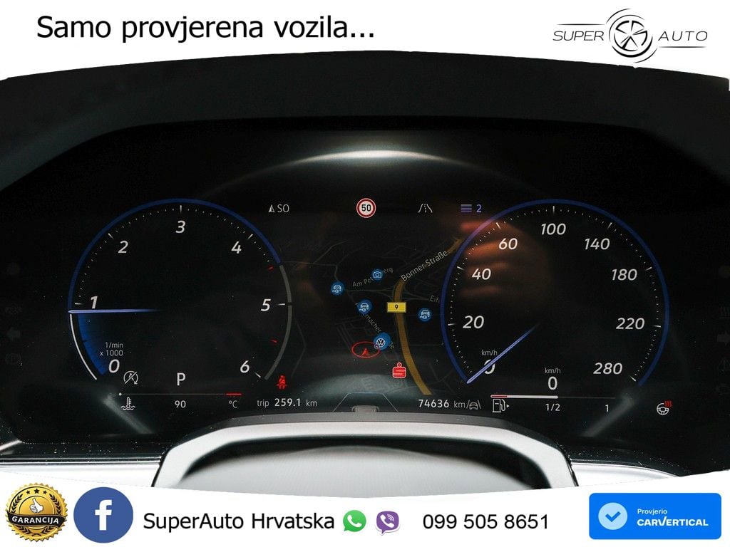 Volkswagen Touareg 3.0 V6 TDI (286 KS) 4MOTION Tiptronic ZRAČNI+ACC+4xGR SJED+360