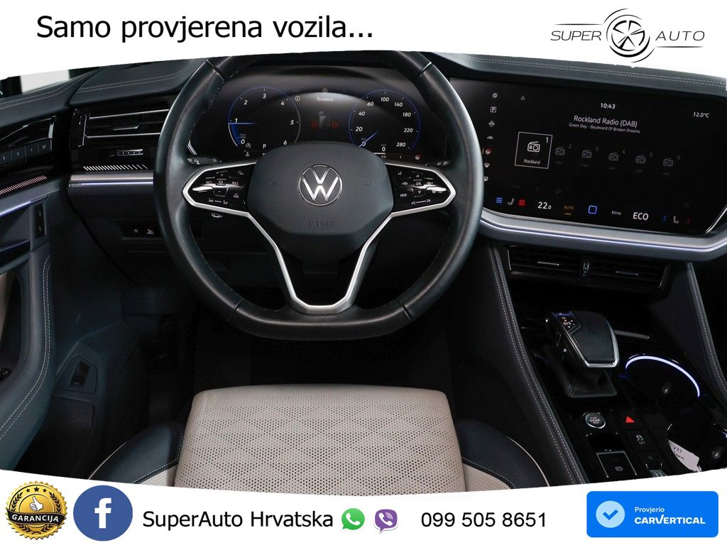 Volkswagen Touareg 3.0 V6 TDI (286 KS) 4MOTION Tiptronic ZRAČNI+ACC+4xGR SJED+360