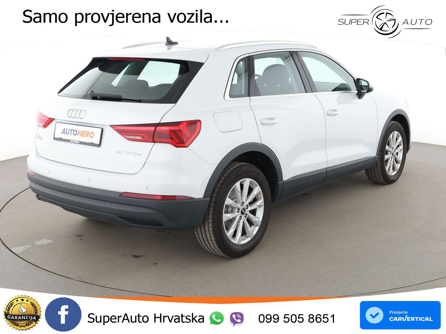 Audi Q3 45 TFSIe (245 KS) S tronic LED+GR SJED+ACC