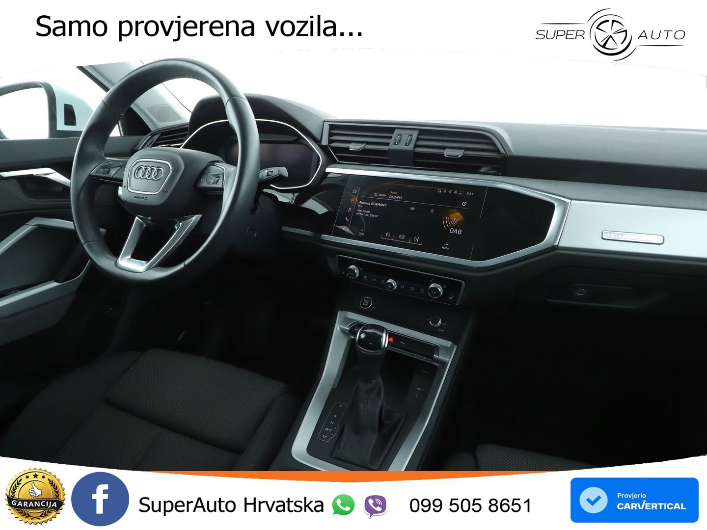 Audi Q3 45 TFSIe (245 KS) S tronic LED+GR SJED+ACC