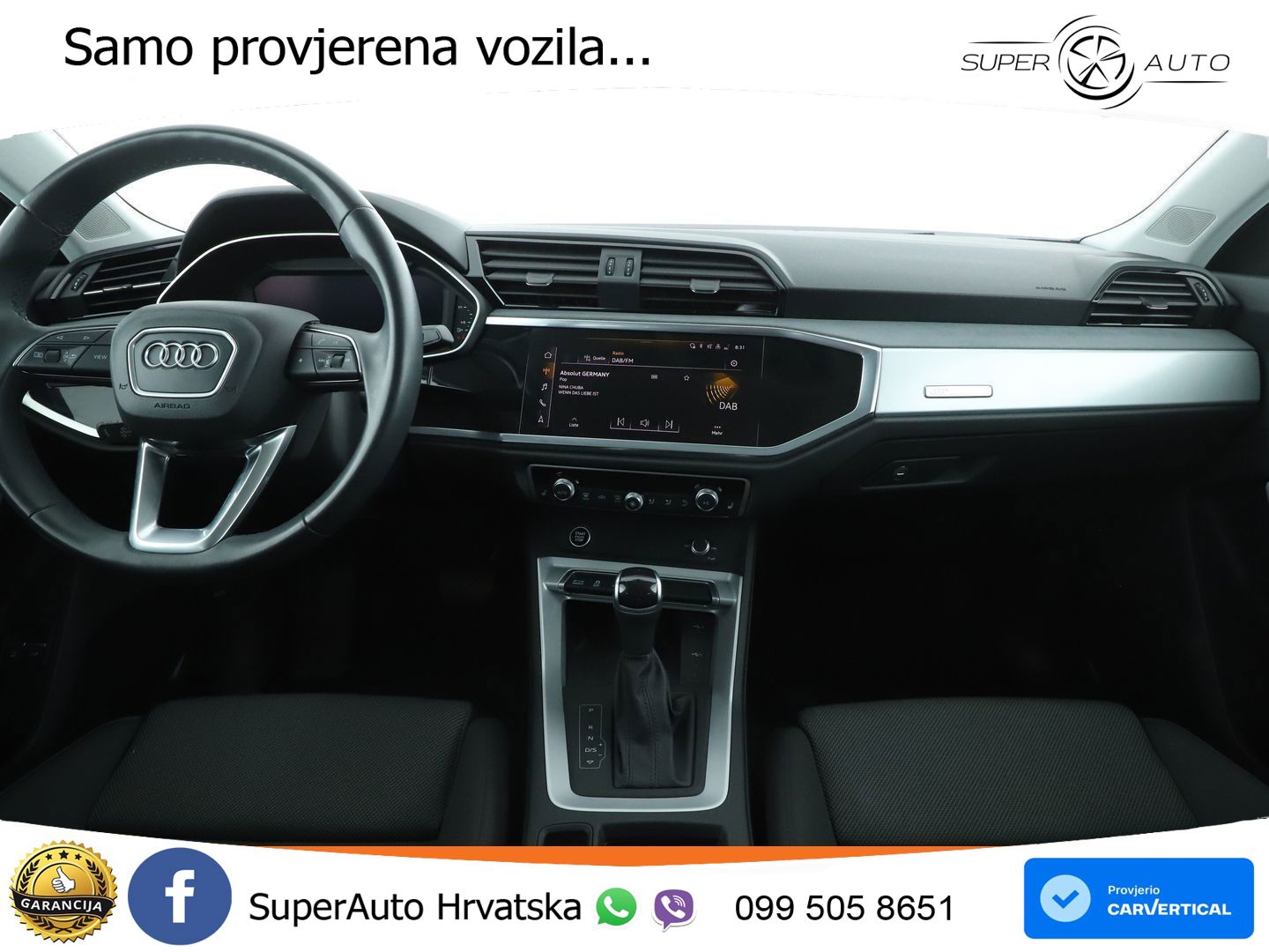 Audi Q3 45 TFSIe (245 KS) S tronic LED+GR SJED+ACC