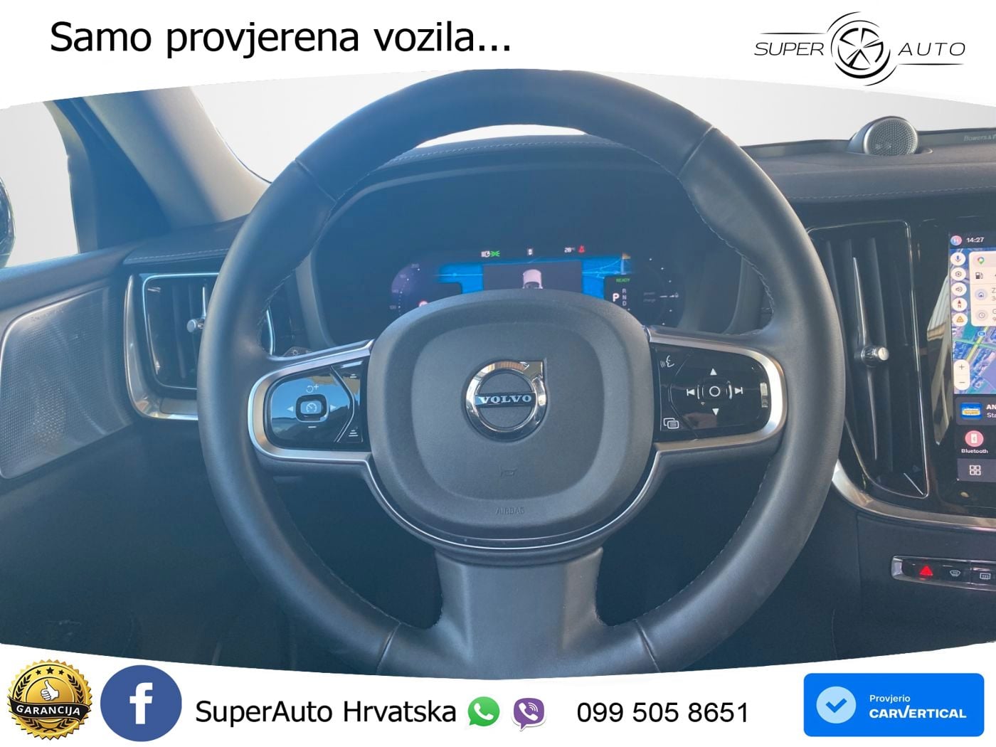 Volvo V60 2.0 T8 AWD Geartronic LED+GR SJED+ACC