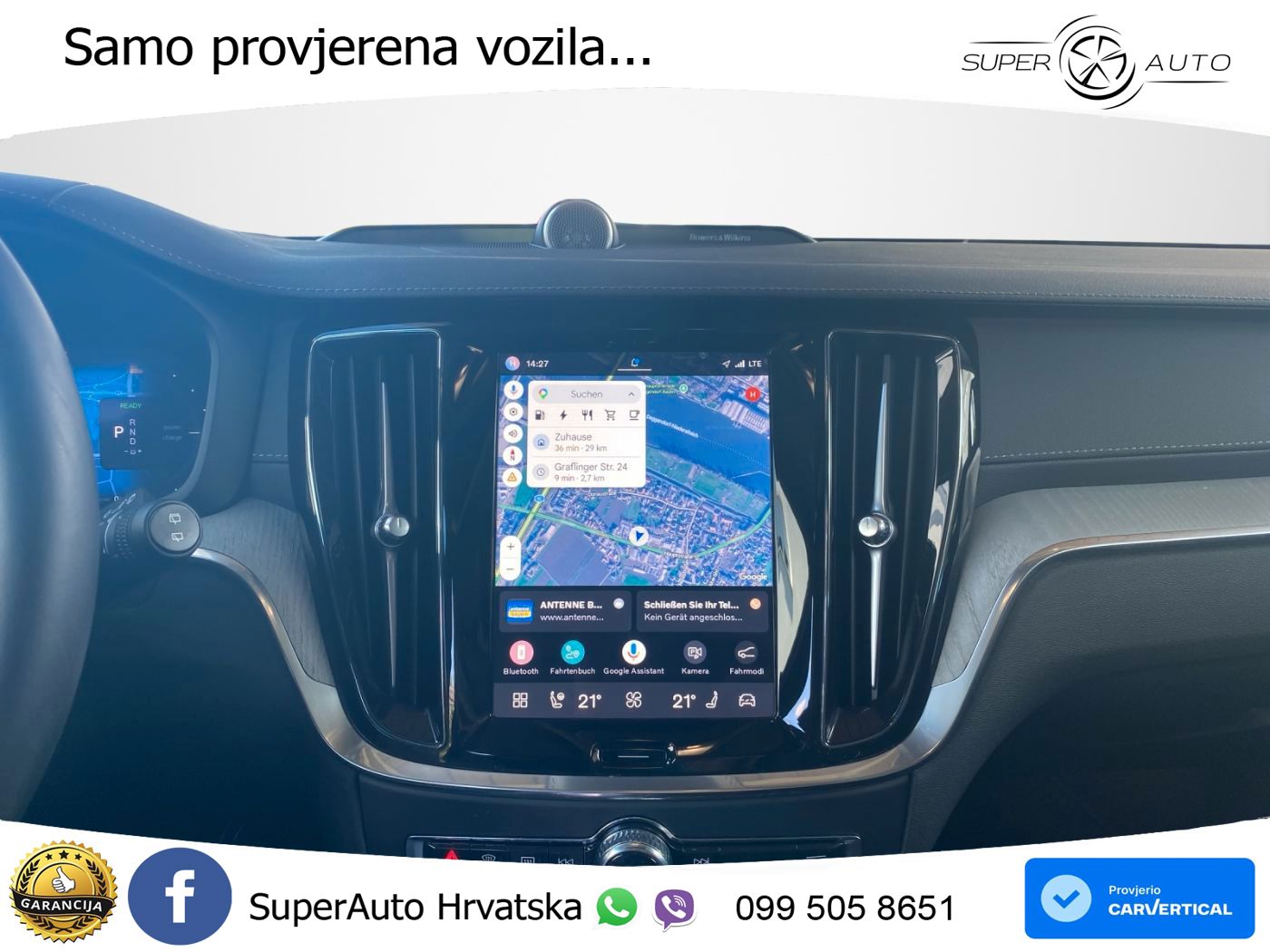 Volvo V60 2.0 T8 AWD Geartronic LED+GR SJED+ACC