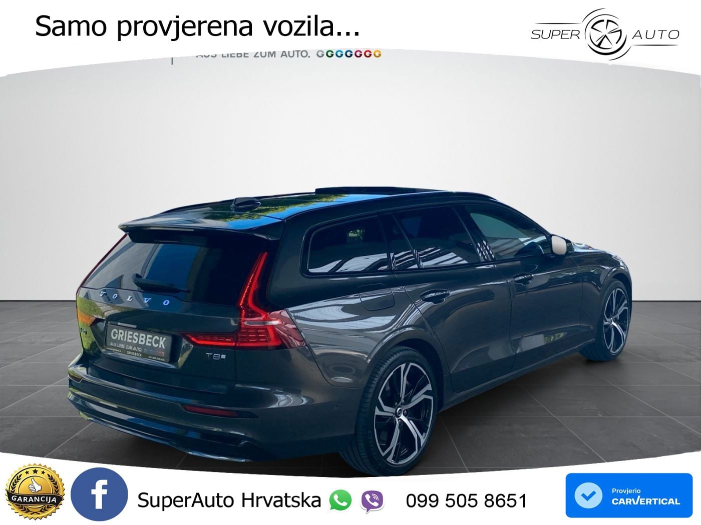 Volvo V60 2.0 T8 AWD Geartronic LED+GR SJED+ACC