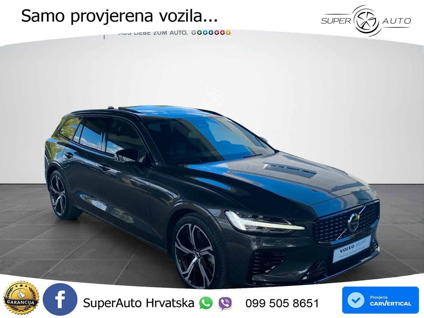 Volvo V60 2.0 T8 AWD Geartronic LED+GR SJED+ACC