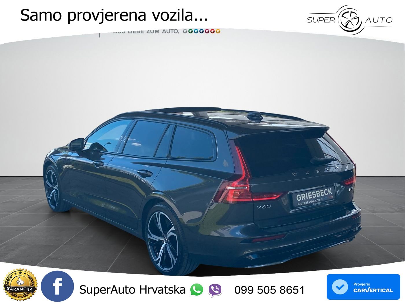 Volvo V60 2.0 T8 AWD Geartronic LED+GR SJED+ACC