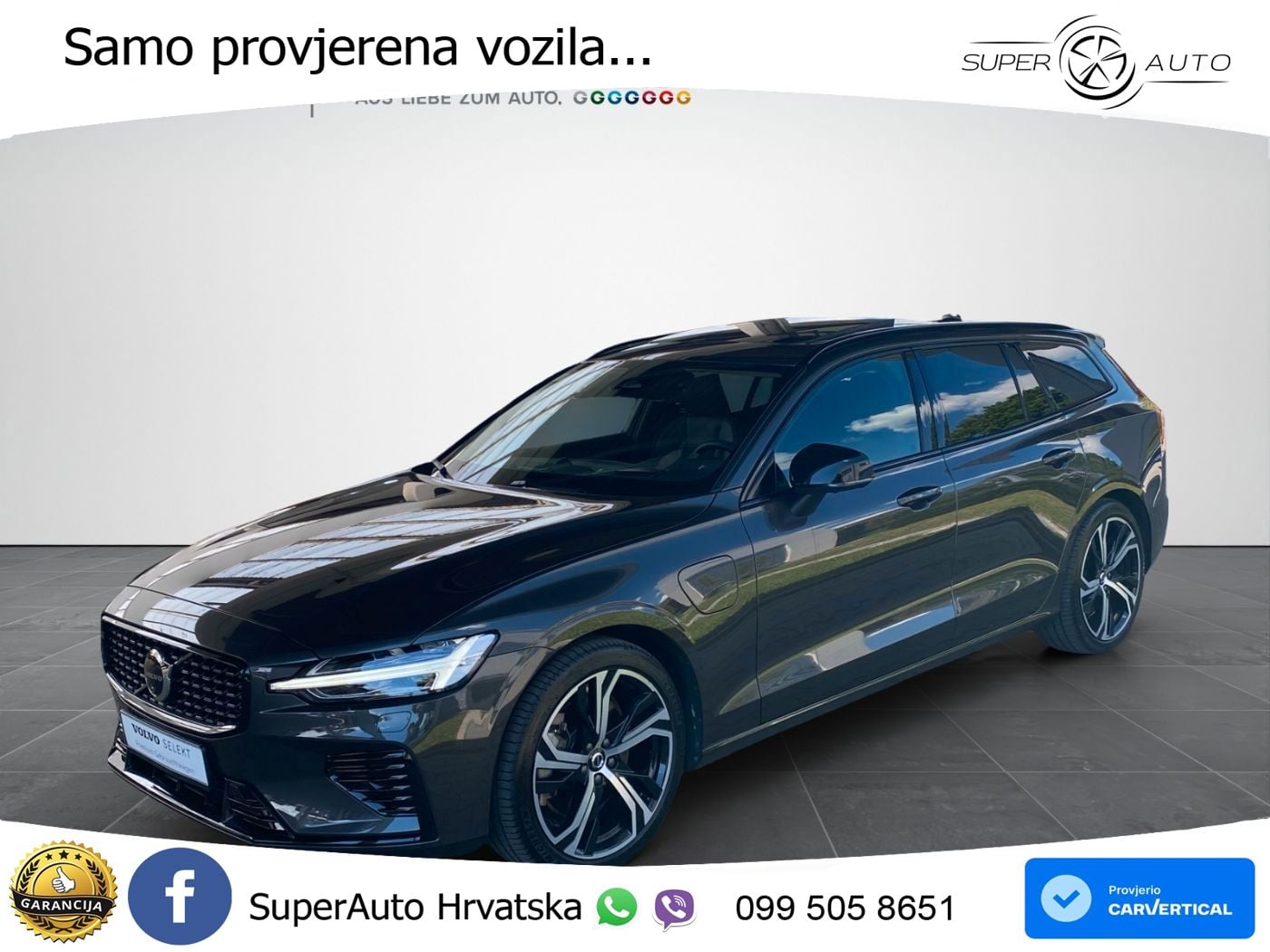 Volvo V60 2.0 T8 AWD Geartronic LED+GR SJED+ACC