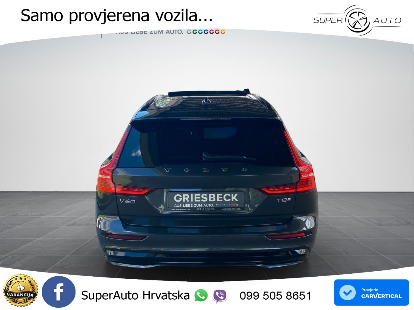 Volvo V60 2.0 T8 AWD Geartronic LED+GR SJED+ACC