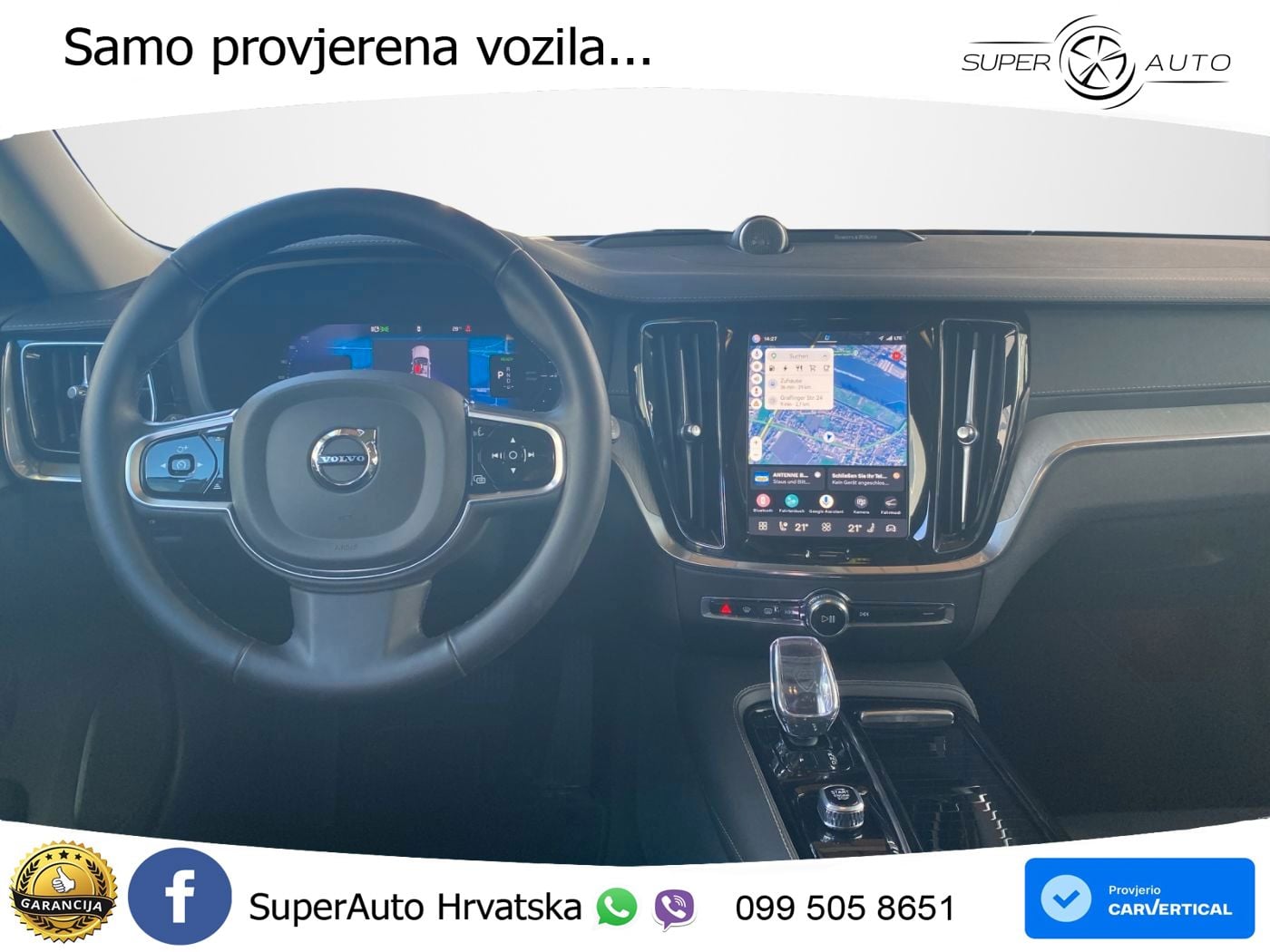 Volvo V60 2.0 T8 AWD Geartronic LED+GR SJED+ACC