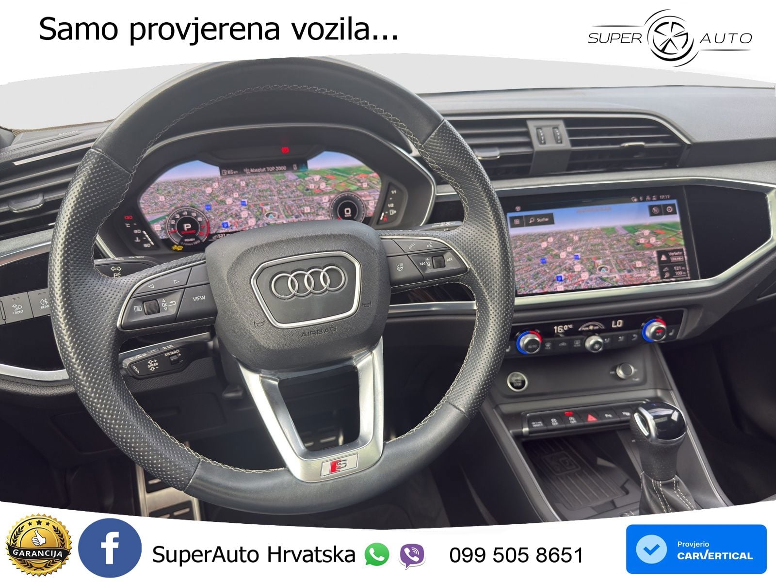 Audi Q3 II Sportback 45 TFSI (245 KS) quattro S tronic S line LED+GR SJED+ACC