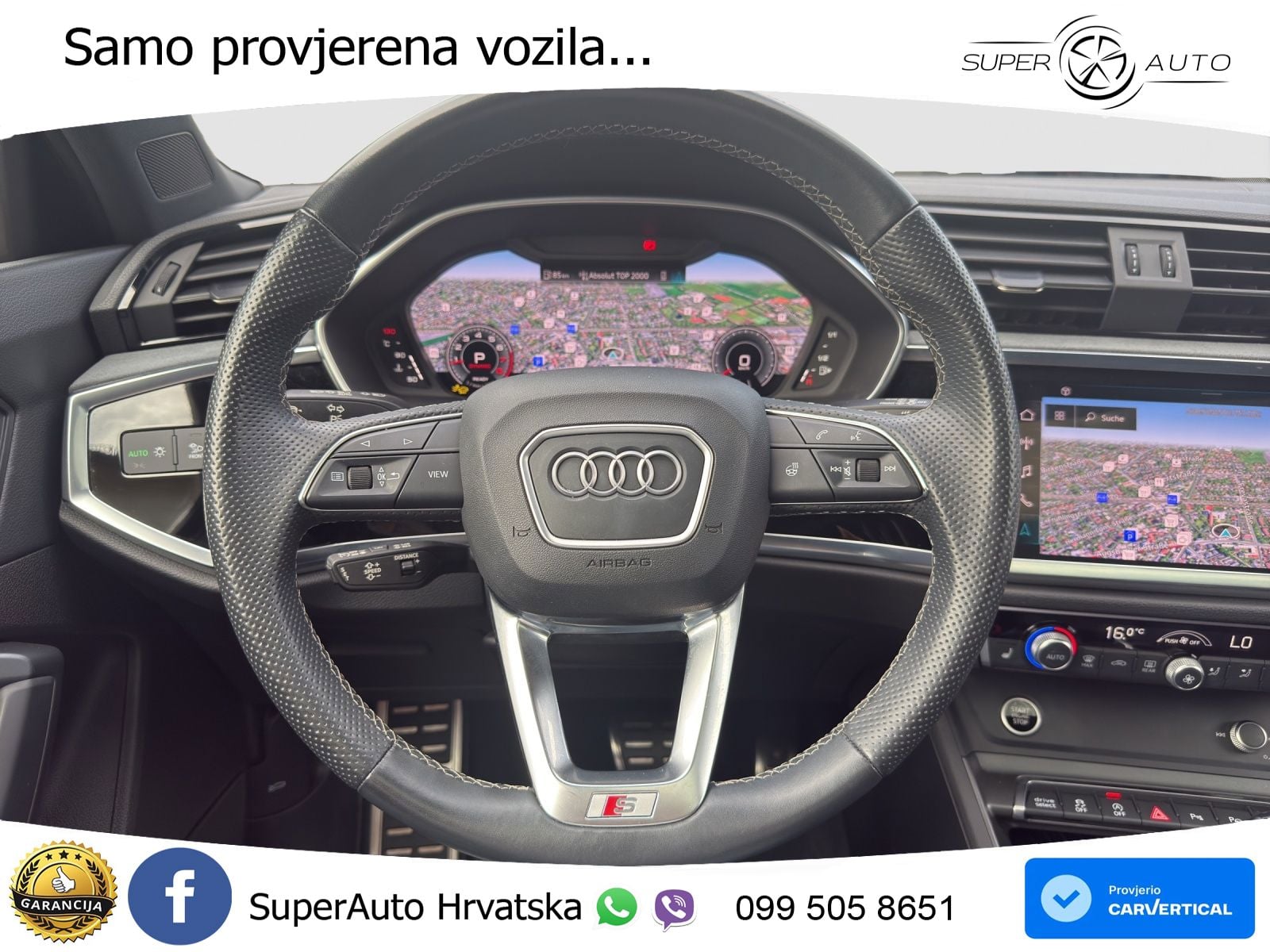 Audi Q3 II Sportback 45 TFSI (245 KS) quattro S tronic S line LED+GR SJED+ACC
