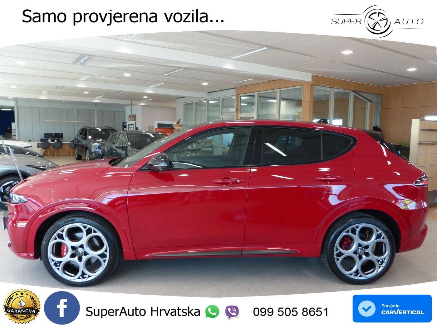 Alfa Romeo Tonale 1.5 VGT (174 KS) Hybrid TCT LED+GR SJED+ACC