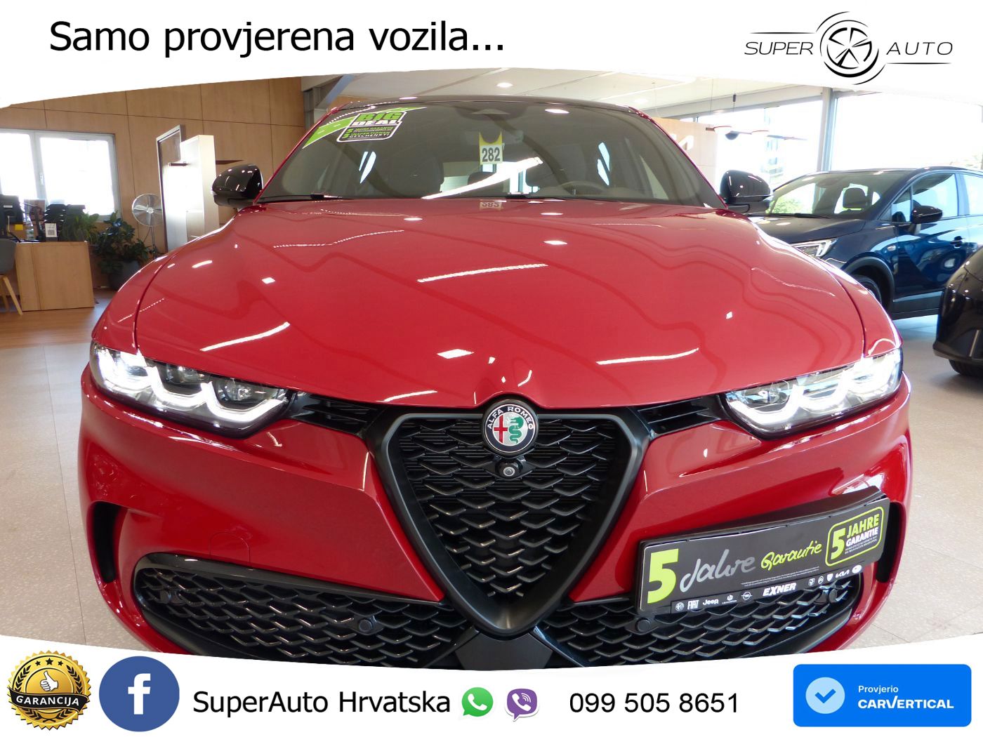 Alfa Romeo Tonale 1.5 VGT (174 KS) Hybrid TCT LED+GR SJED+ACC