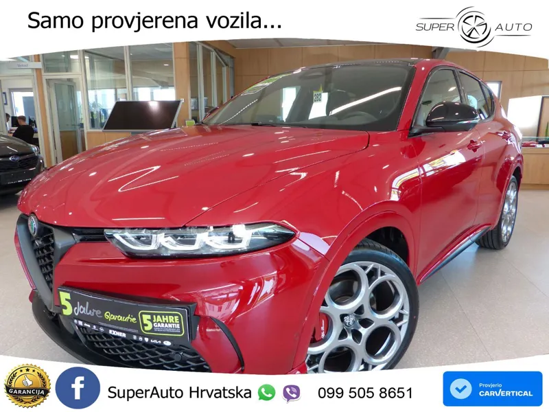 Alfa Romeo Tonale 1.5 VGT (174 KS) Hybrid TCT LED+GR SJED+ACC