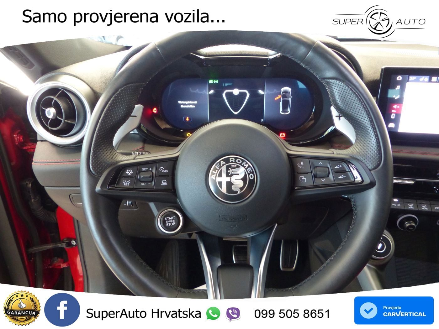 Alfa Romeo Tonale 1.5 VGT (174 KS) Hybrid TCT LED+GR SJED+ACC