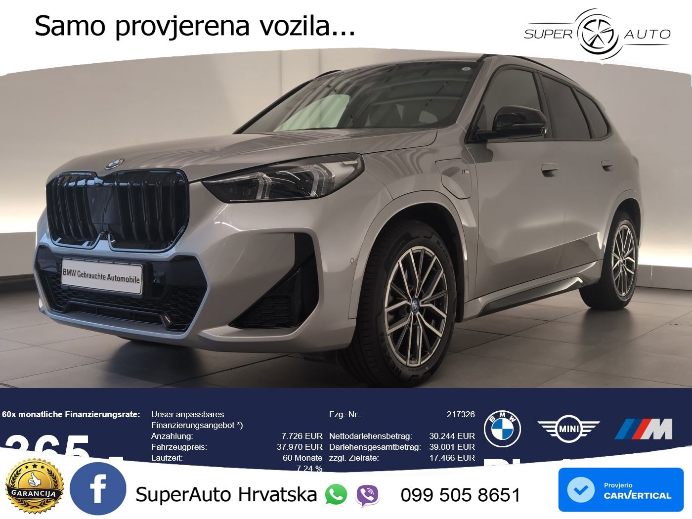 BMW X1 30e (326 KS) xDrive Steptronic M Sport