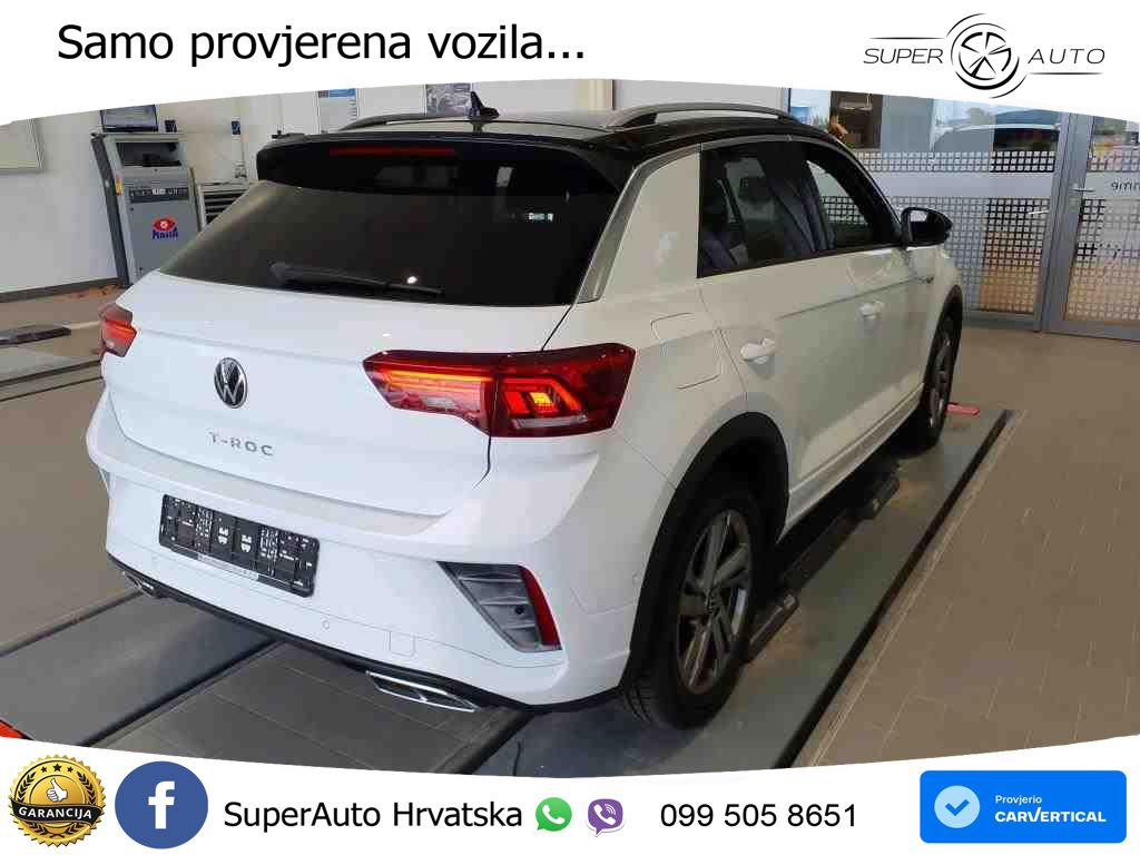 Volkswagen T-Roc 2.0 TDI (150 KS) DSG R-Line LED+GR SJED+ACC