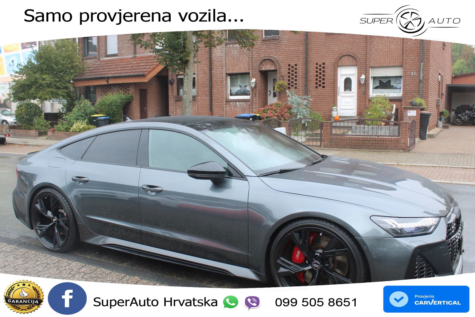 Audi RS7 4.0 TFSI V8 (600 KS) quattro tiptronic