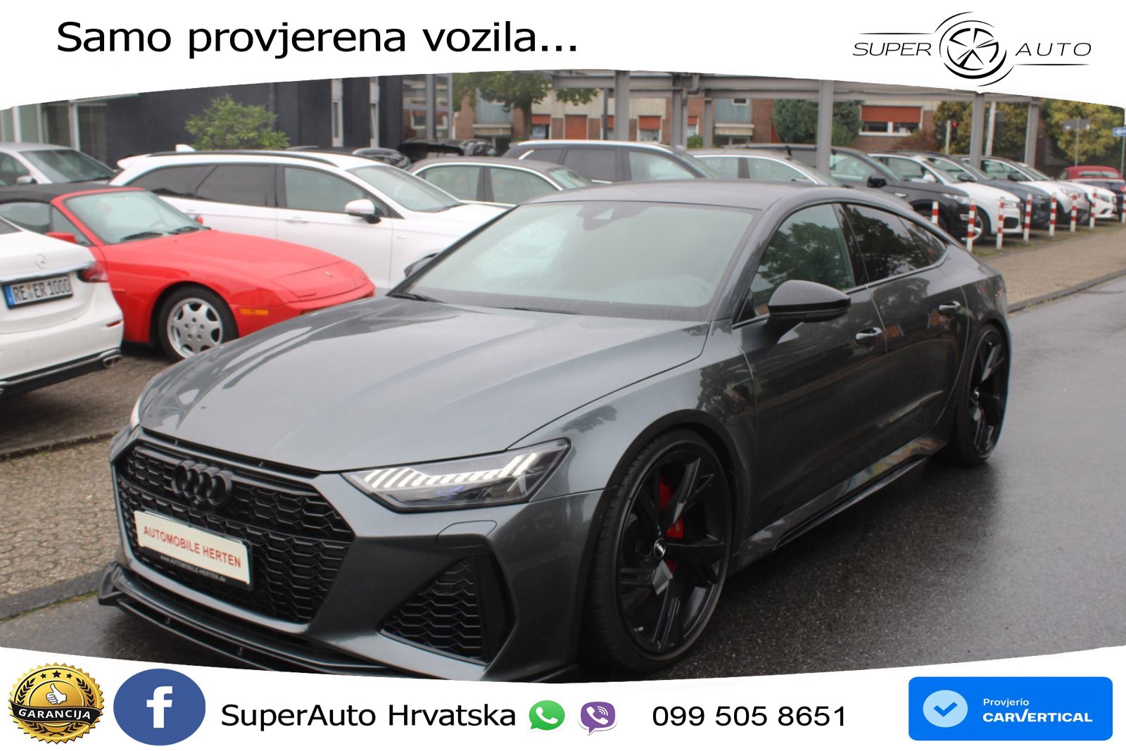 Audi RS7 4.0 TFSI V8 (600 KS) quattro tiptronic