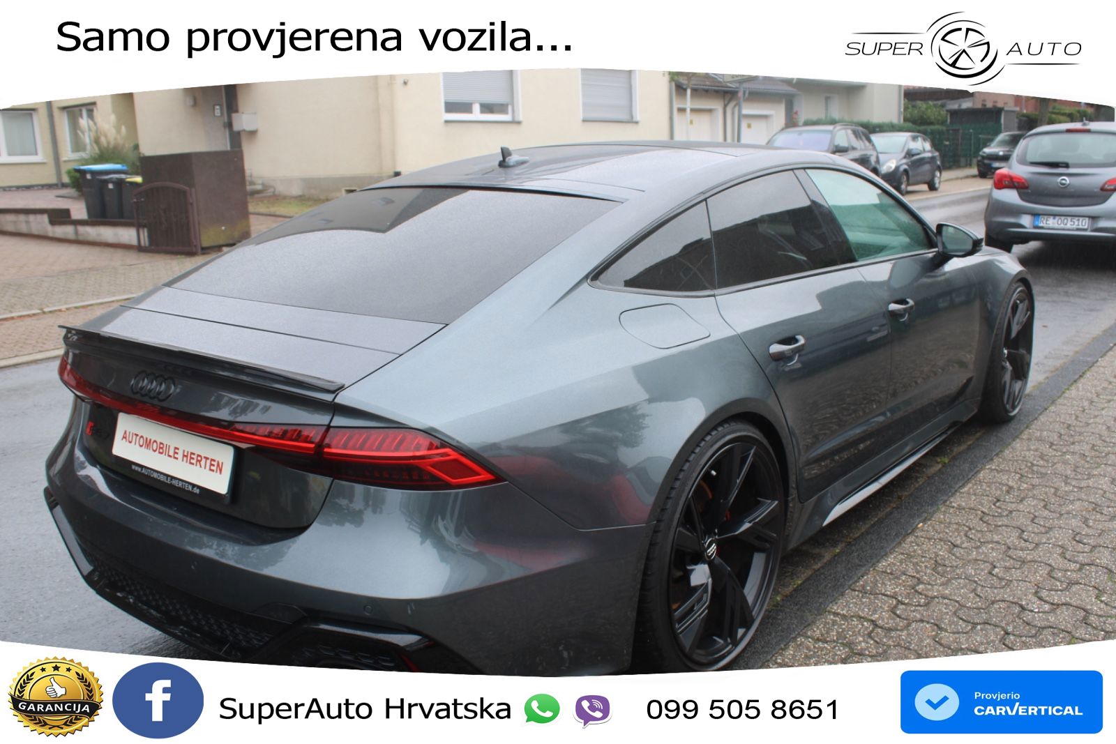 Audi RS7 4.0 TFSI V8 (600 KS) quattro tiptronic