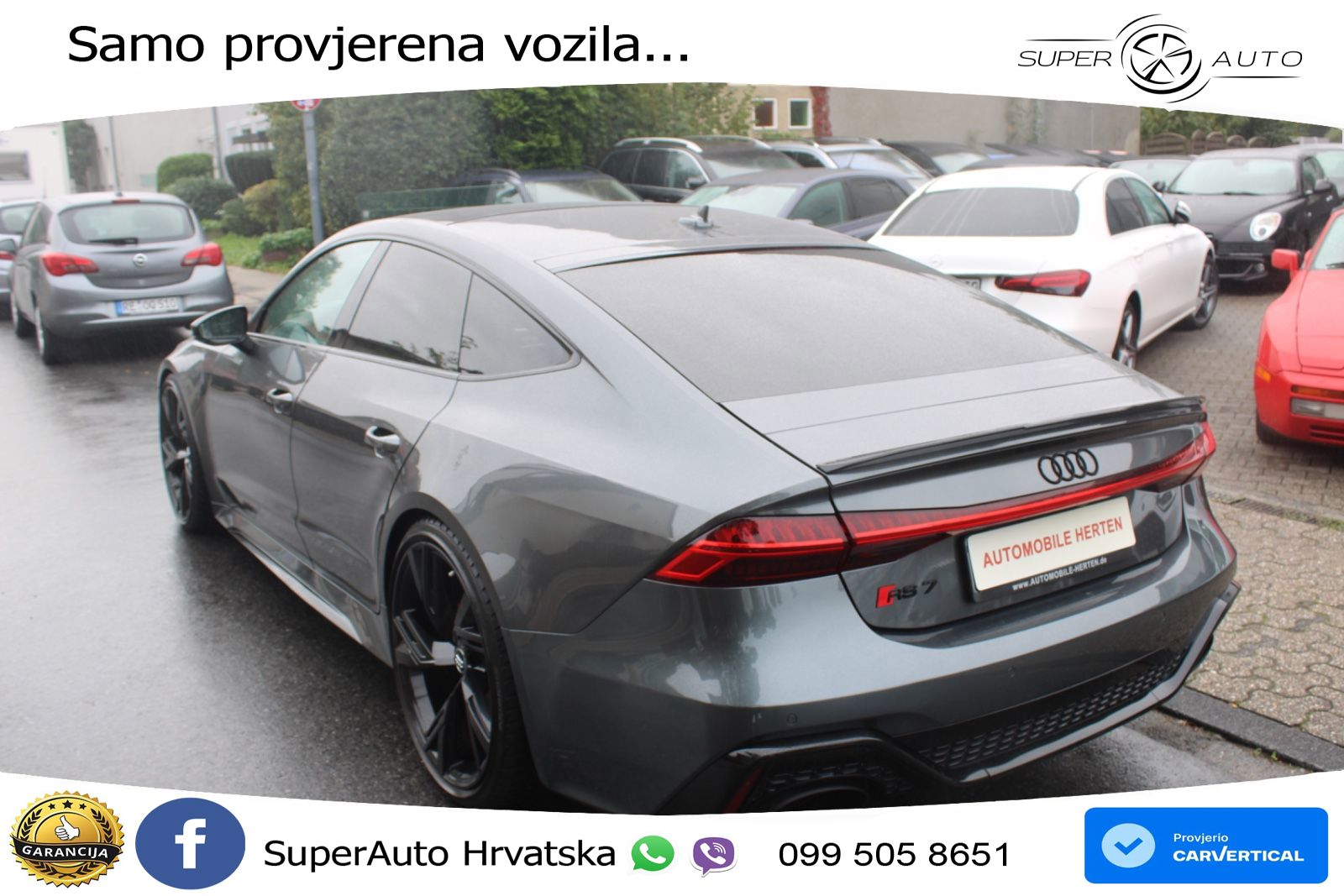 Audi RS7 4.0 TFSI V8 (600 KS) quattro tiptronic