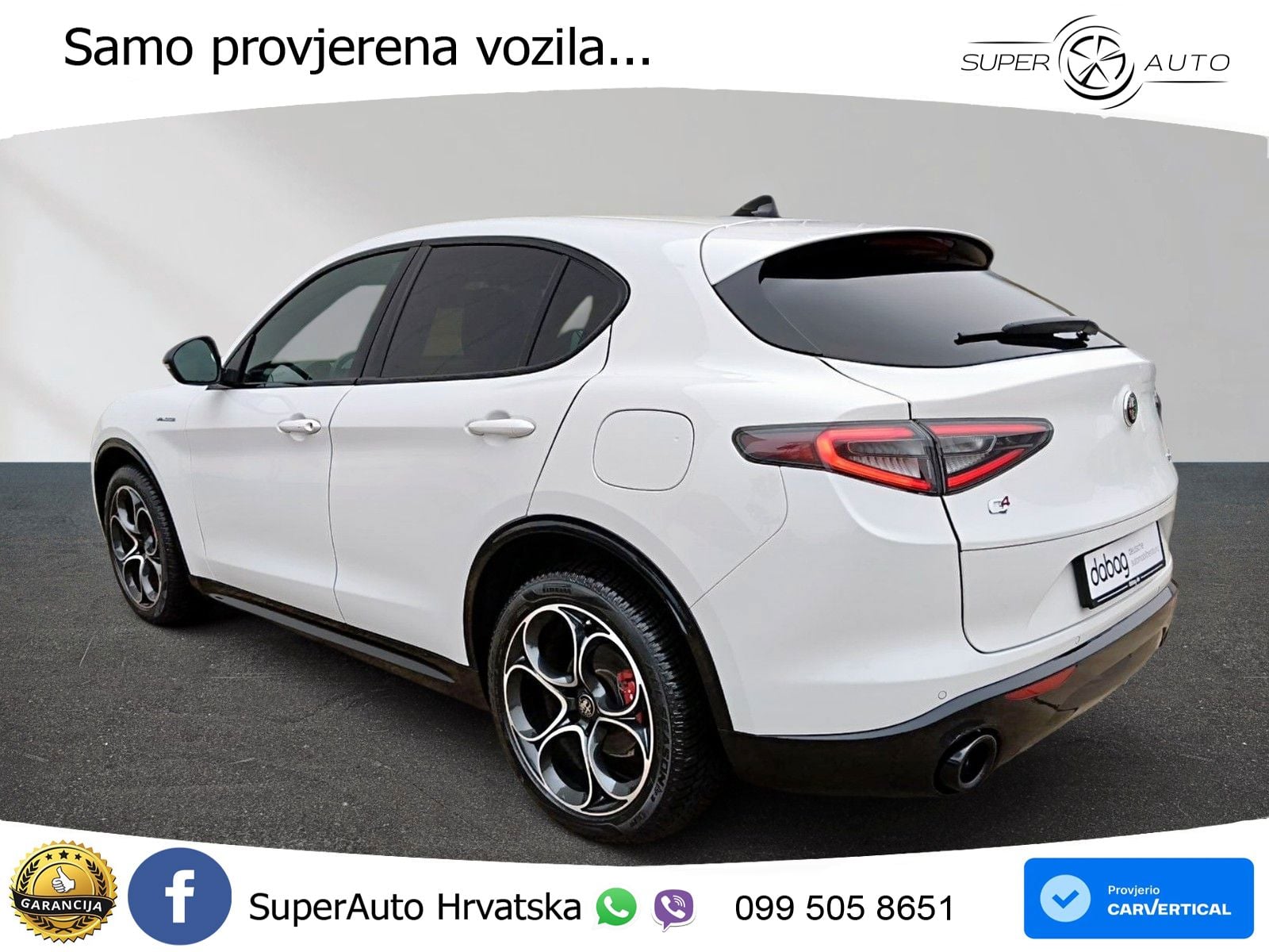 Alfa Romeo Stelvio 2.2 MultiJet II (210 KS) Q4 Automatic LED+GR SJED+ACC