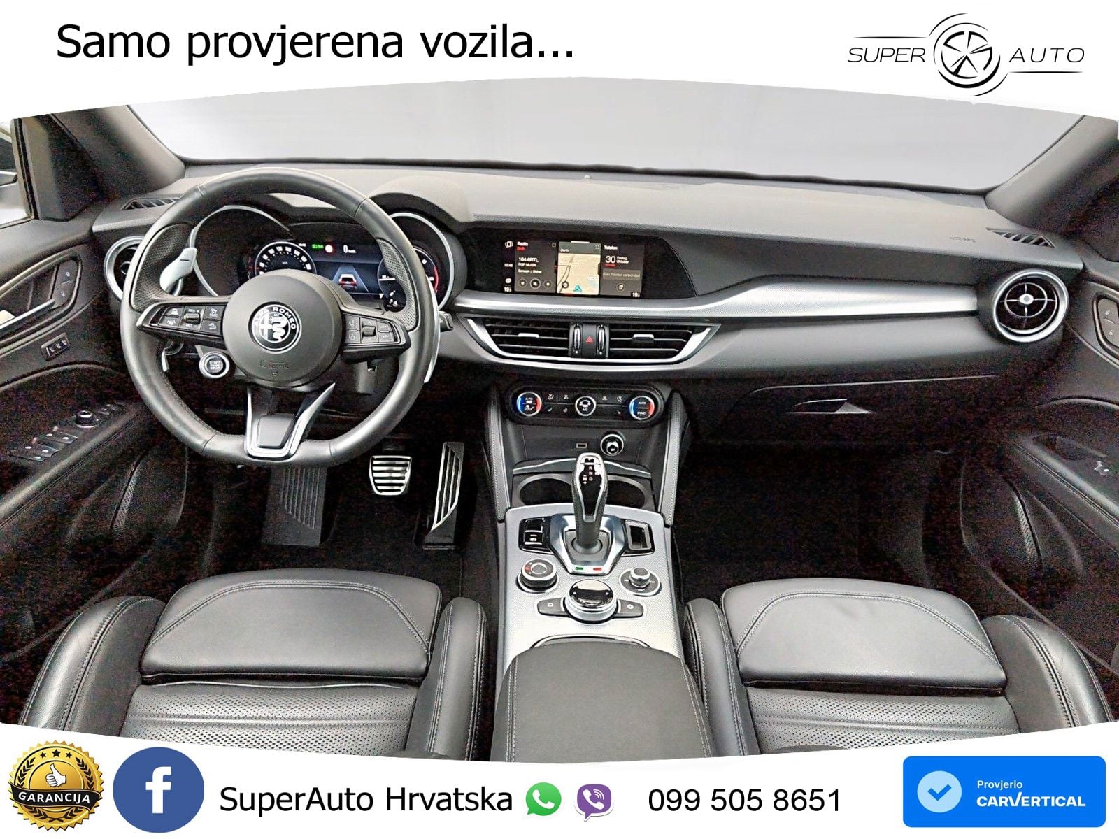 Alfa Romeo Stelvio 2.2 MultiJet II (210 KS) Q4 Automatic LED+GR SJED+ACC